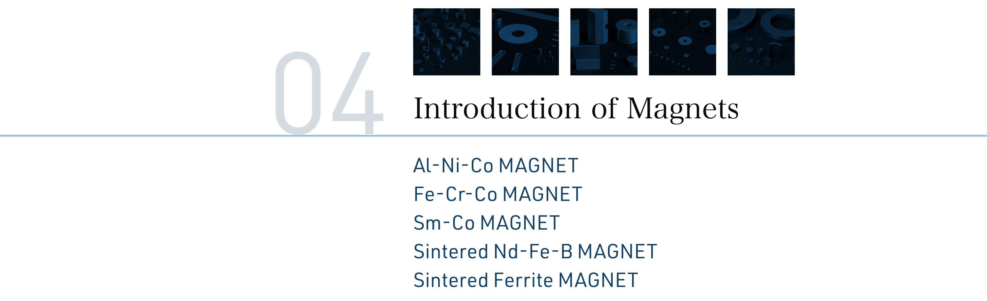 Introduction of Magnets